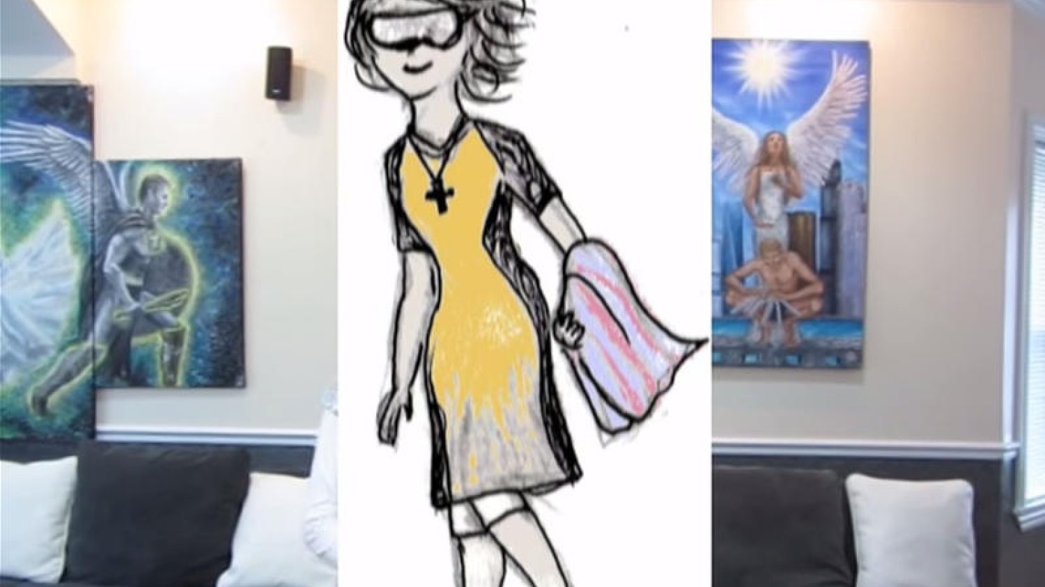 Katolicka moda. Dziewczyna pokazuje jak się ubrać, aby nie zgrzeszyć