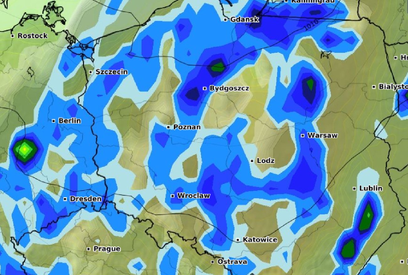 Pogoda na weekend. Najpierw 18 stopni, potem opady śniegu.