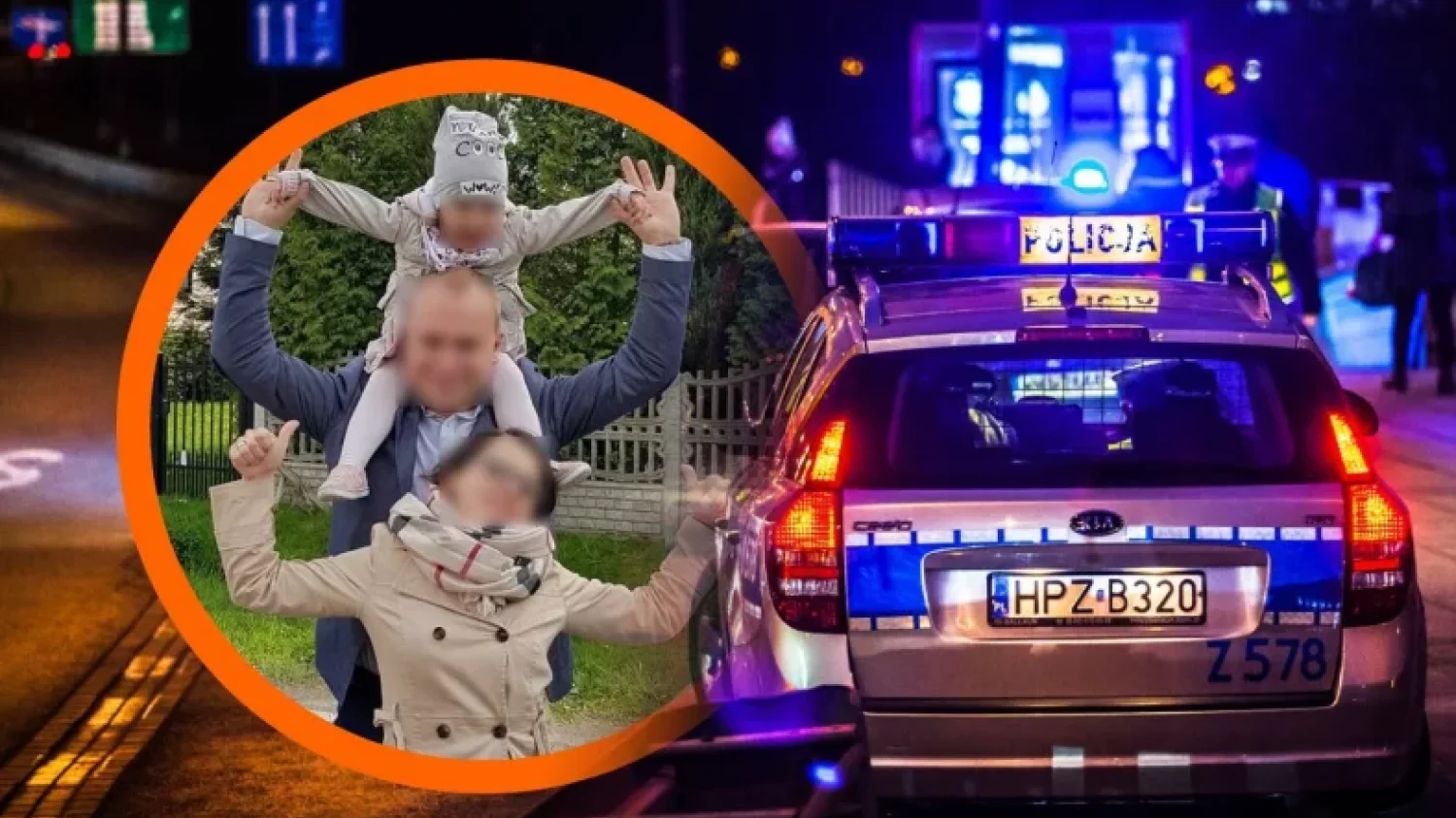 Pani Ewelina straciła męża, a ona i dzieci w wypadku poważnie ucierpieli. Ewelina z wypadku na Trasie Łazienkowskiej.