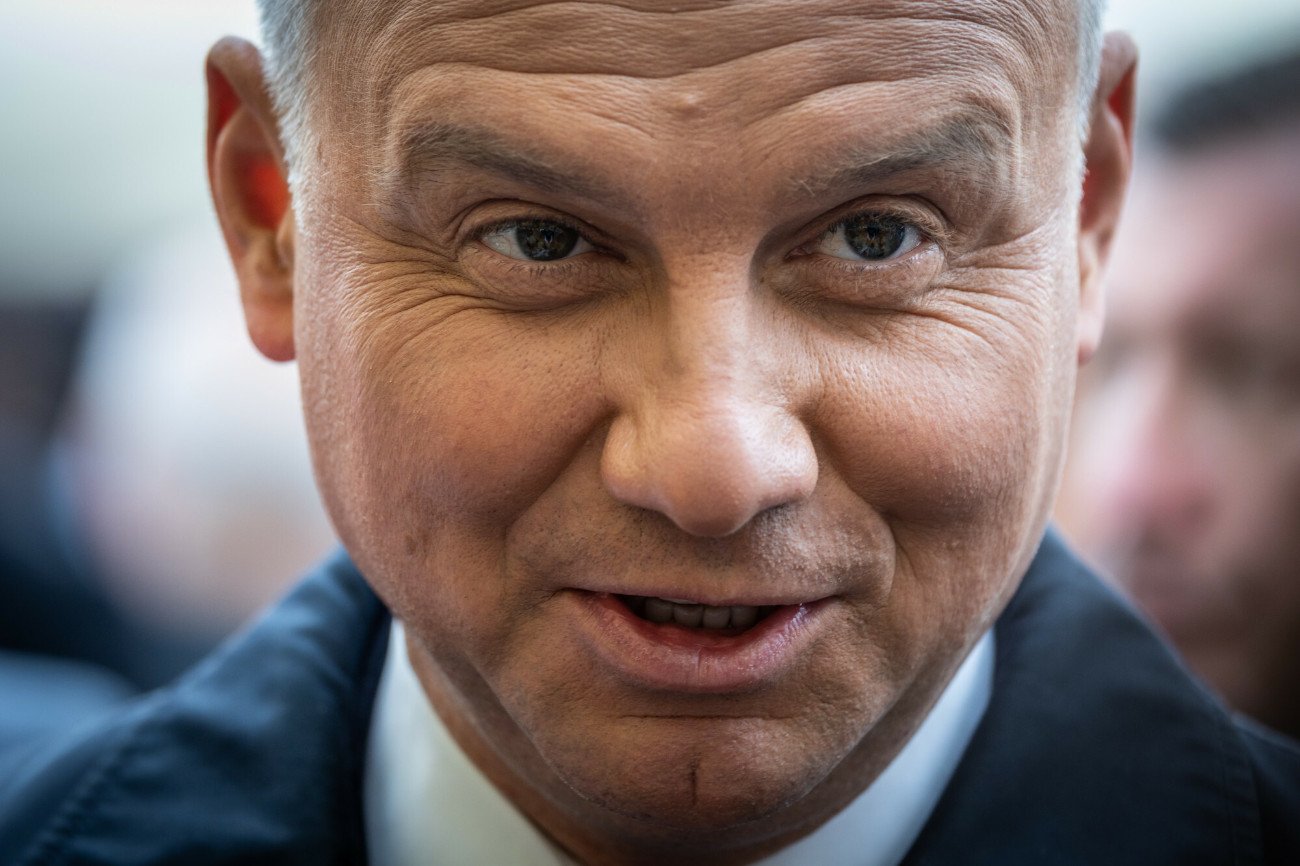 Andrzej Duda zaliczył wpadkę podczas konferencji w Nowym Jorku.