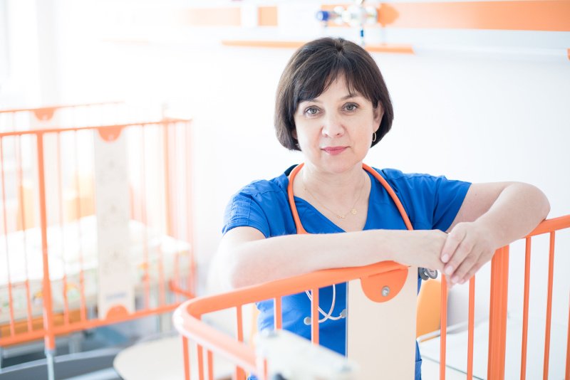 Dr Lidia Stopyra, ordynator Oddziału Chorób Infekcyjnych i Pediatrii w Szpitalu im. Stefana Żeromskiego w Krakowie.