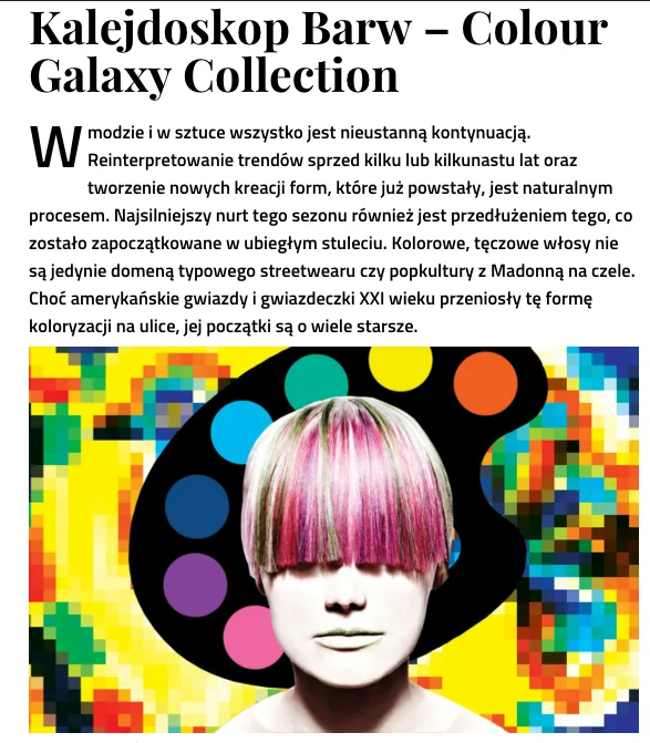 http://fashionpost.pl/kalejdoskop-barw-colour-galaxy-collection/