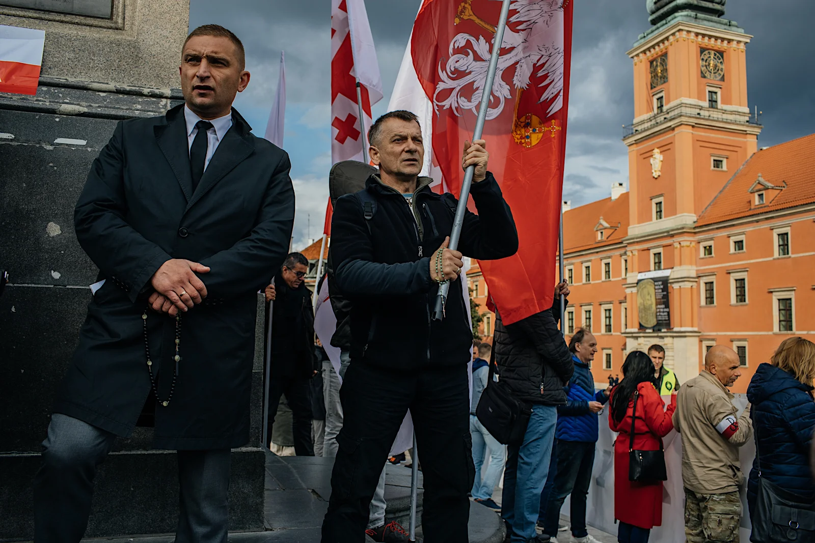 Narodowcy z kilkudziesięciu miast wzięli udział w marszu.