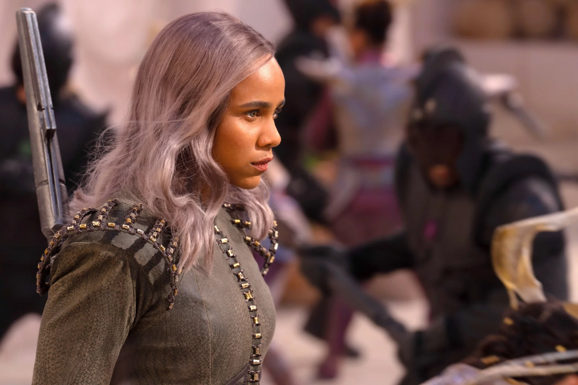 Zawe Ashton (Dar-Brenn) w filmie "Marvels".