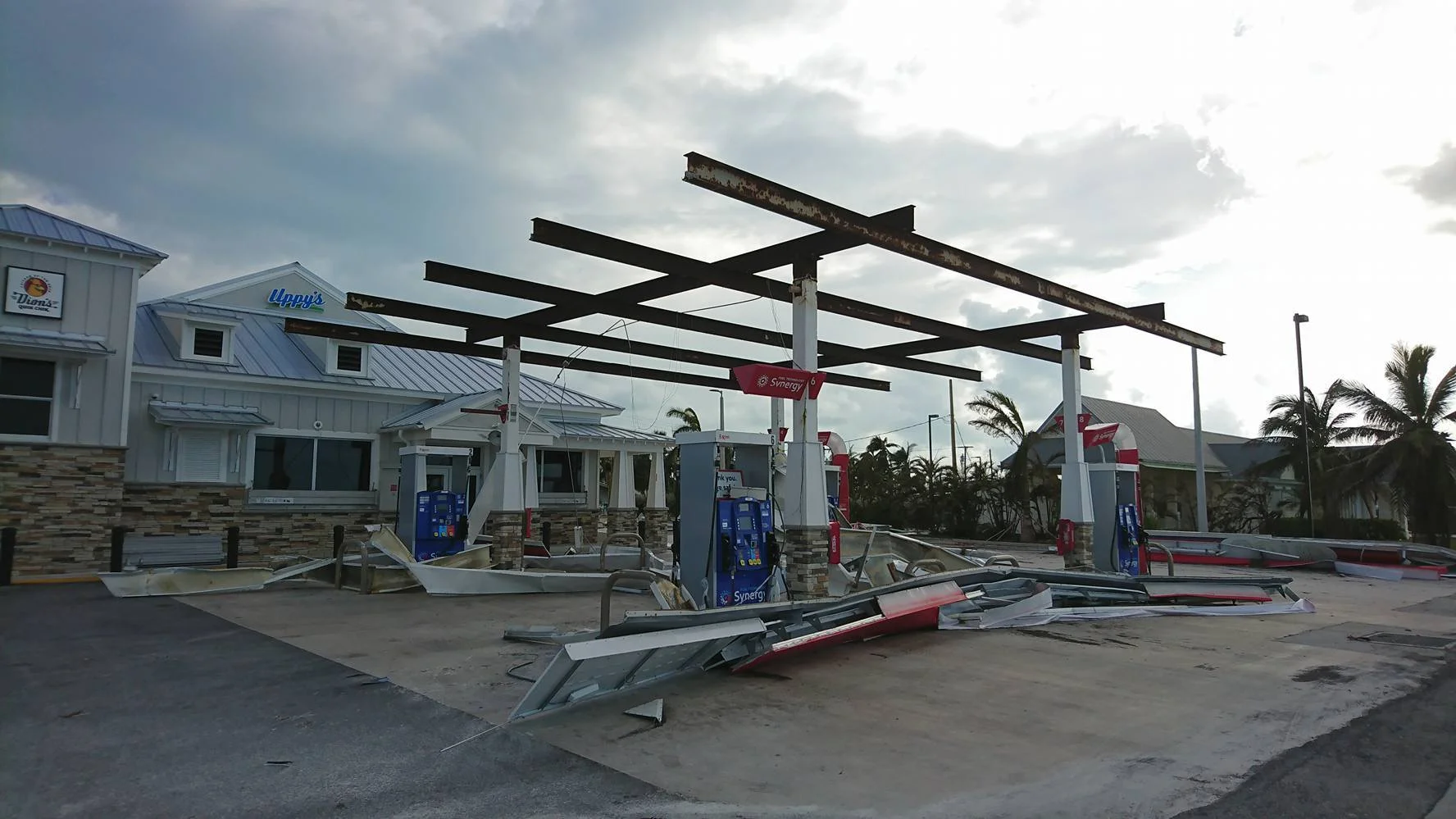 Key West Floryda 2017 po przejściu huraganu Irma