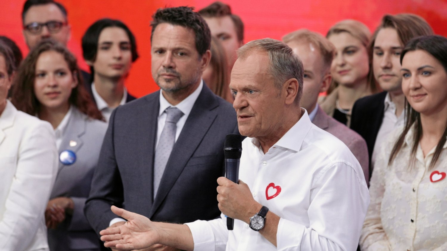 Donald Tusk i Rafał Trzaskowski