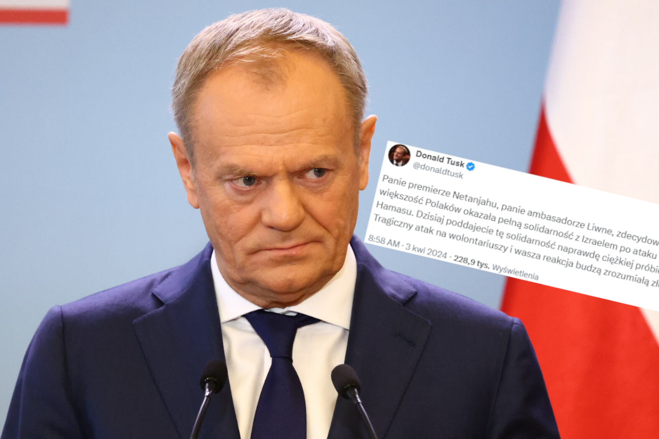 Tusk ostro do władz Izraela. "Poddajecie solidarność naprawdę ciężkiej próbie".