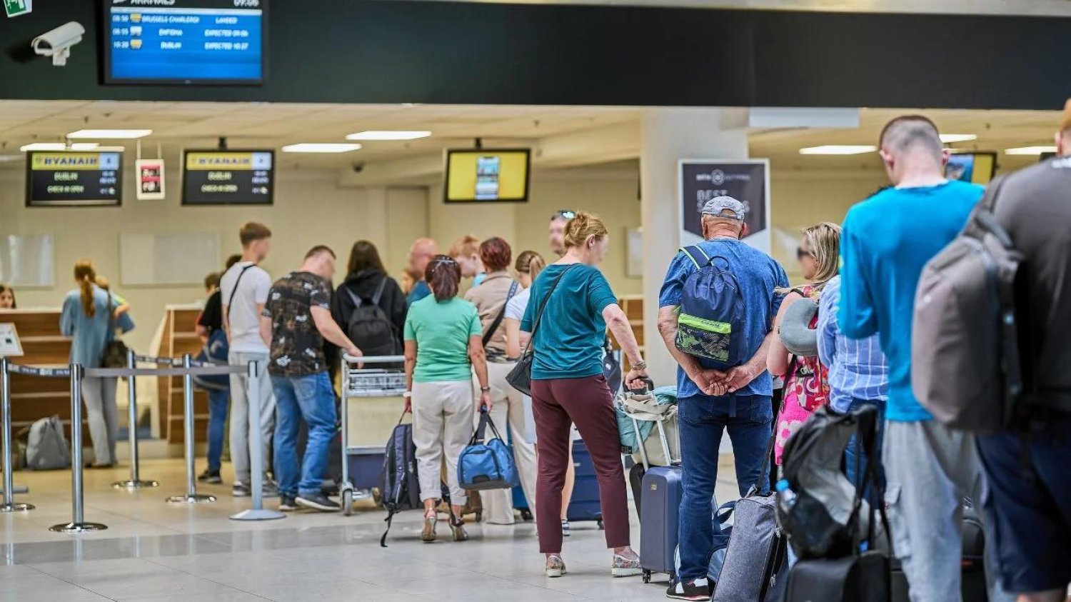 Dwóch pasażerów z lotniska w Łodzi musiało zapomnieć o podróży do Hiszpanii Dwóch pasażerów z lotniska w Łodzi musiało zapomnieć o podróży do Hiszpanii