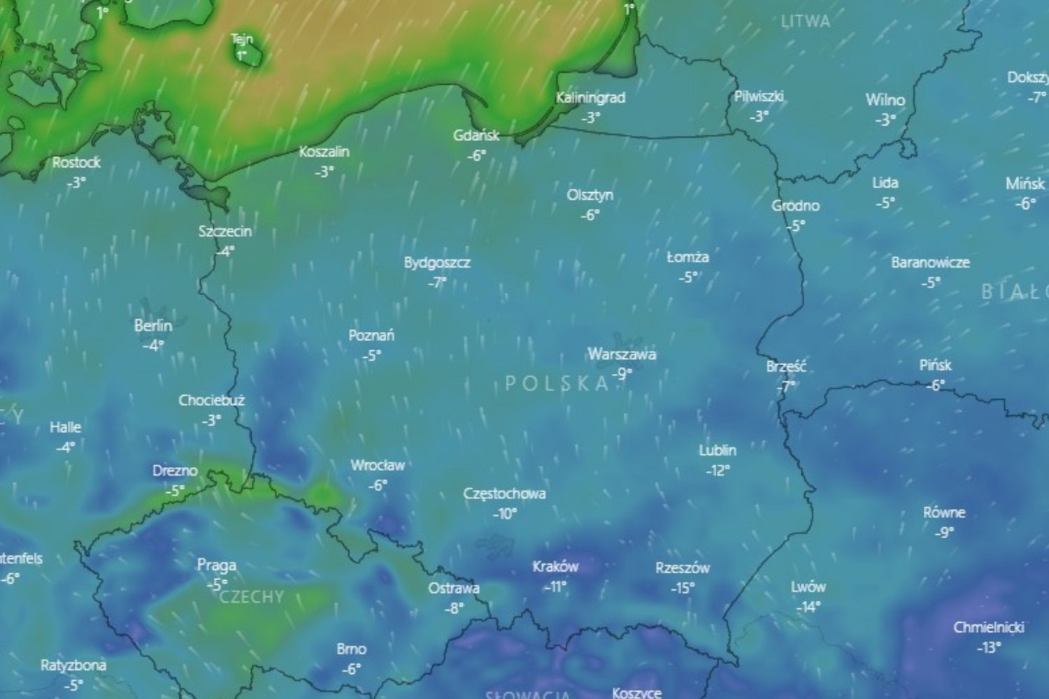 W tym tygodniu w Polsce będzie mroźno.