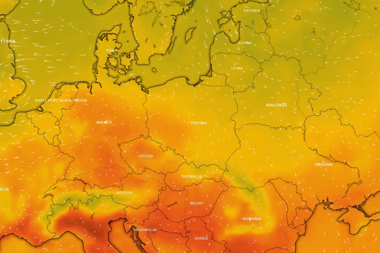 Mama nowej długoterminowej prognozy pogody na sierpień 2021 w Polsce