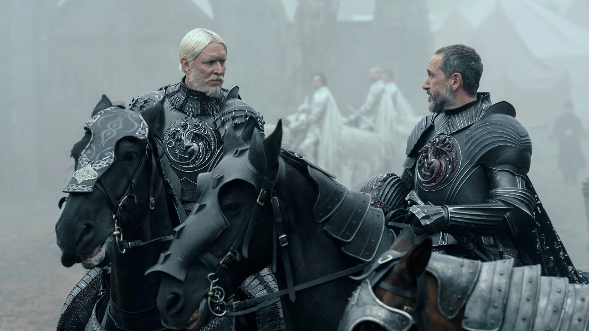Sam Spruell i Bertie Carvel w serialu "Rycerz Siedmiu Królestw"