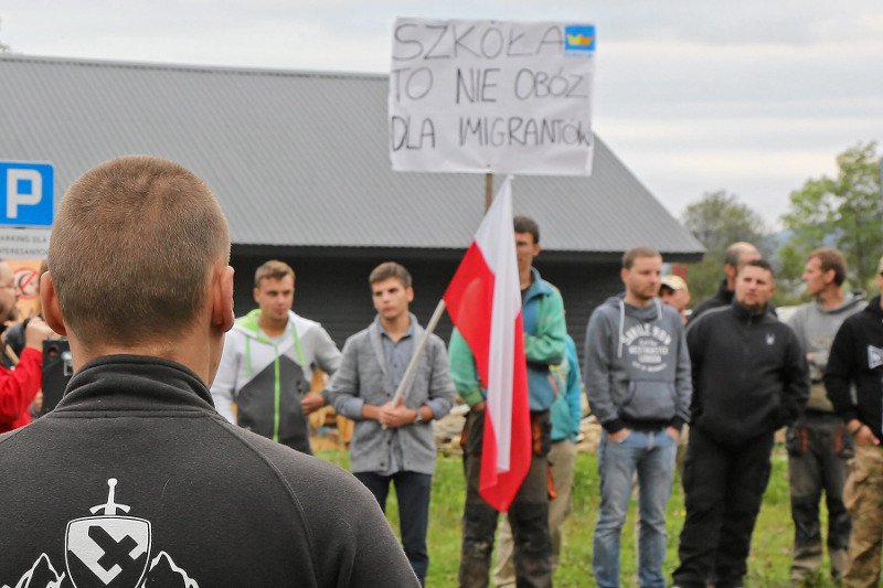 Mieszkańcy Kościeliska nie chcą u siebie uchodźców.