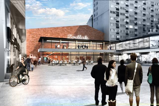 Tak może wyglądać Pawilon Zodiak w centrum Warszawy
