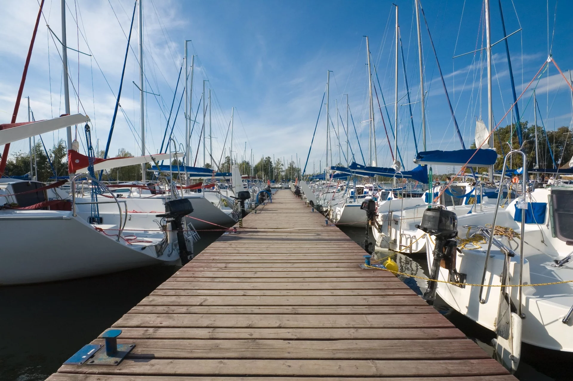 Port na Mazurach