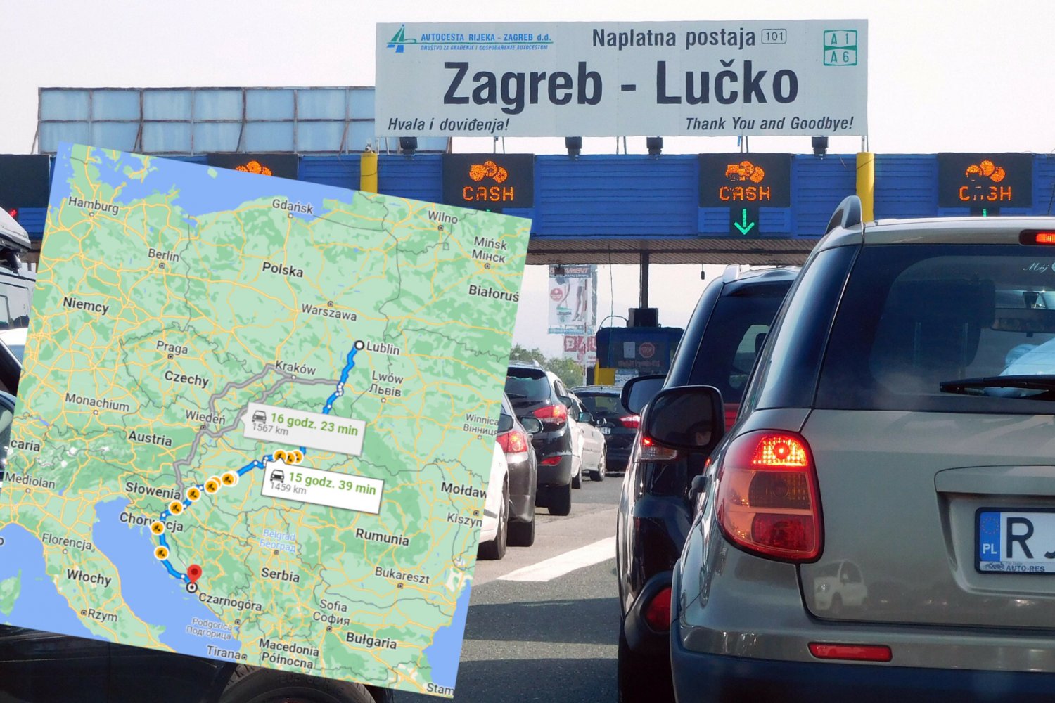 Wybraliśmy trzy najlepsze płatne trasy do Chorwacji.