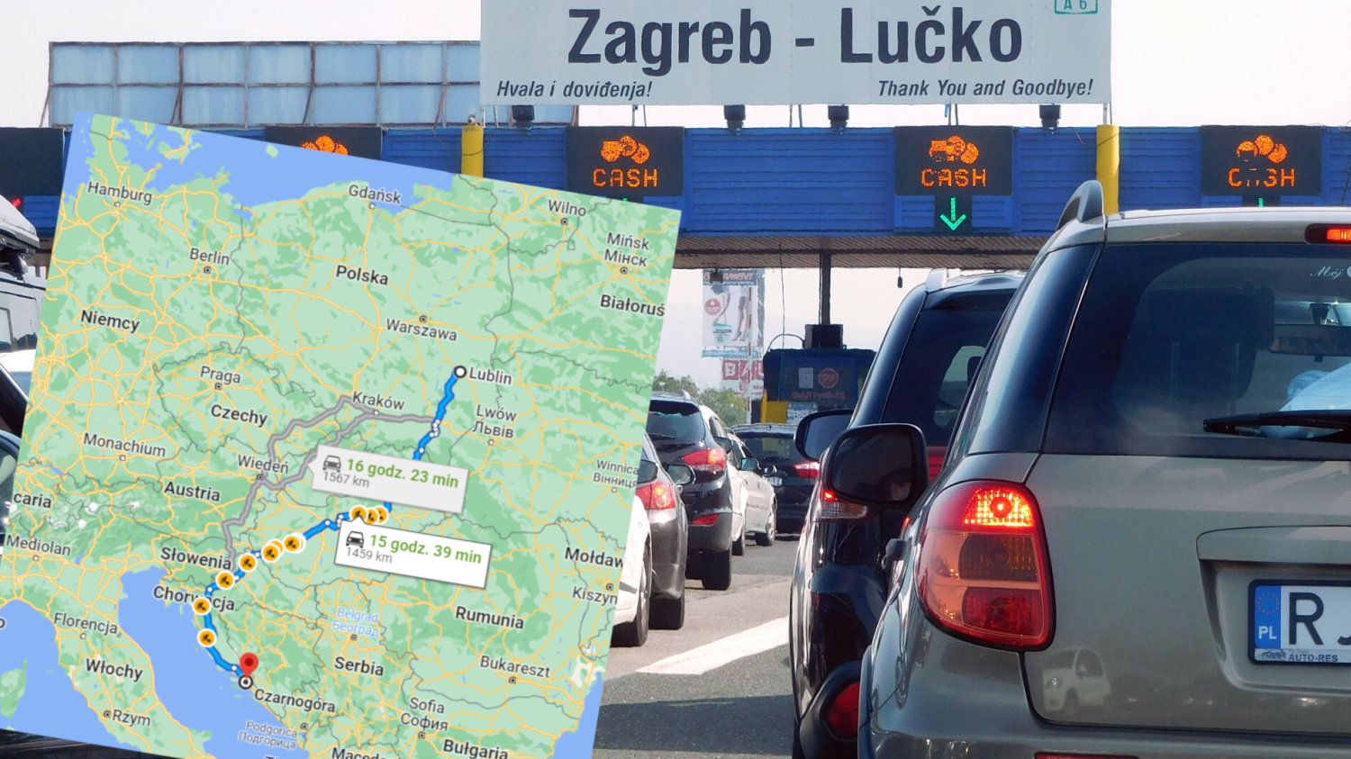 Wybraliśmy trzy najlepsze płatne trasy do Chorwacji.