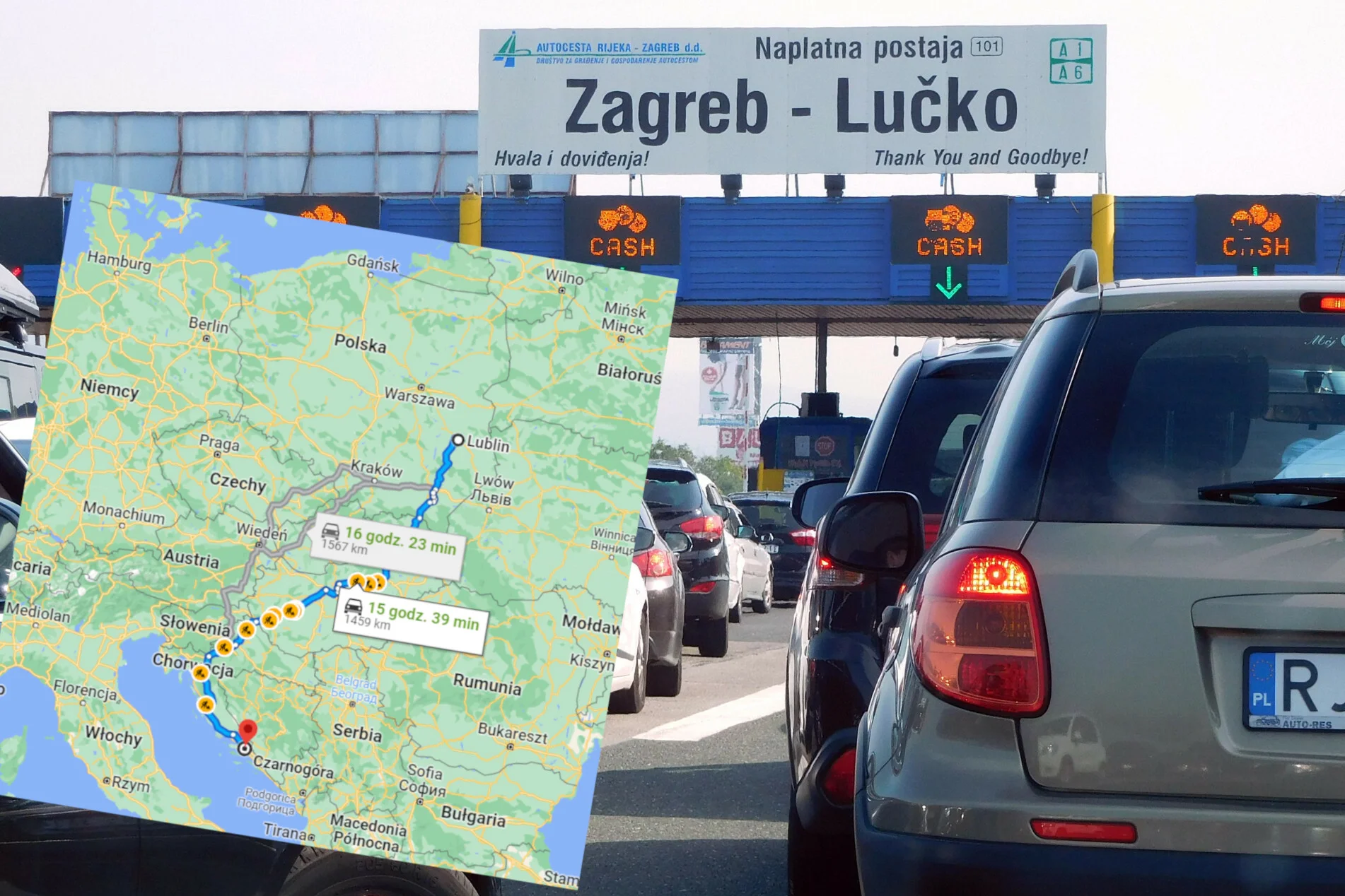 Wybraliśmy trzy najlepsze płatne trasy do Chorwacji.