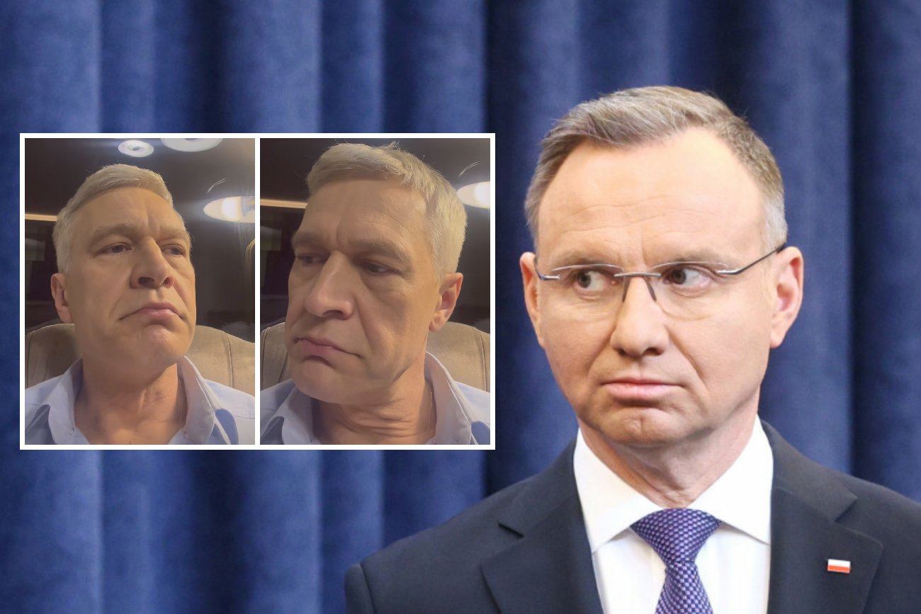 Michał Żebrowski sparodiował przemówienia prezydenta. Nagranie robi furorę