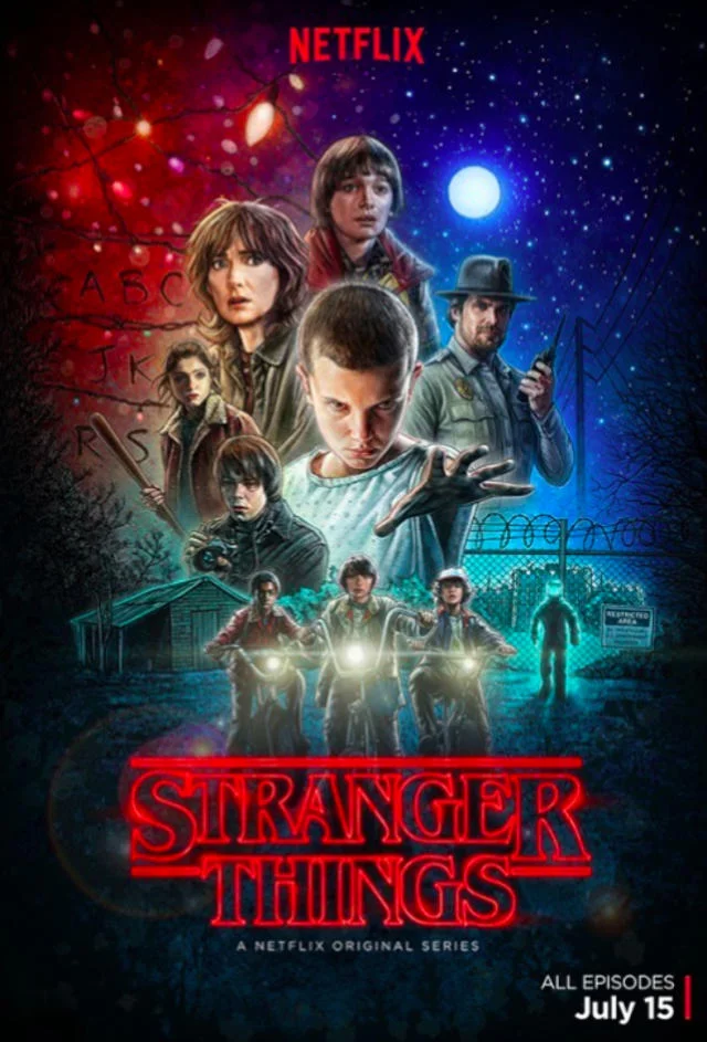 Plakat promujący "Stranger Things" jest lepszy niż sam serial.