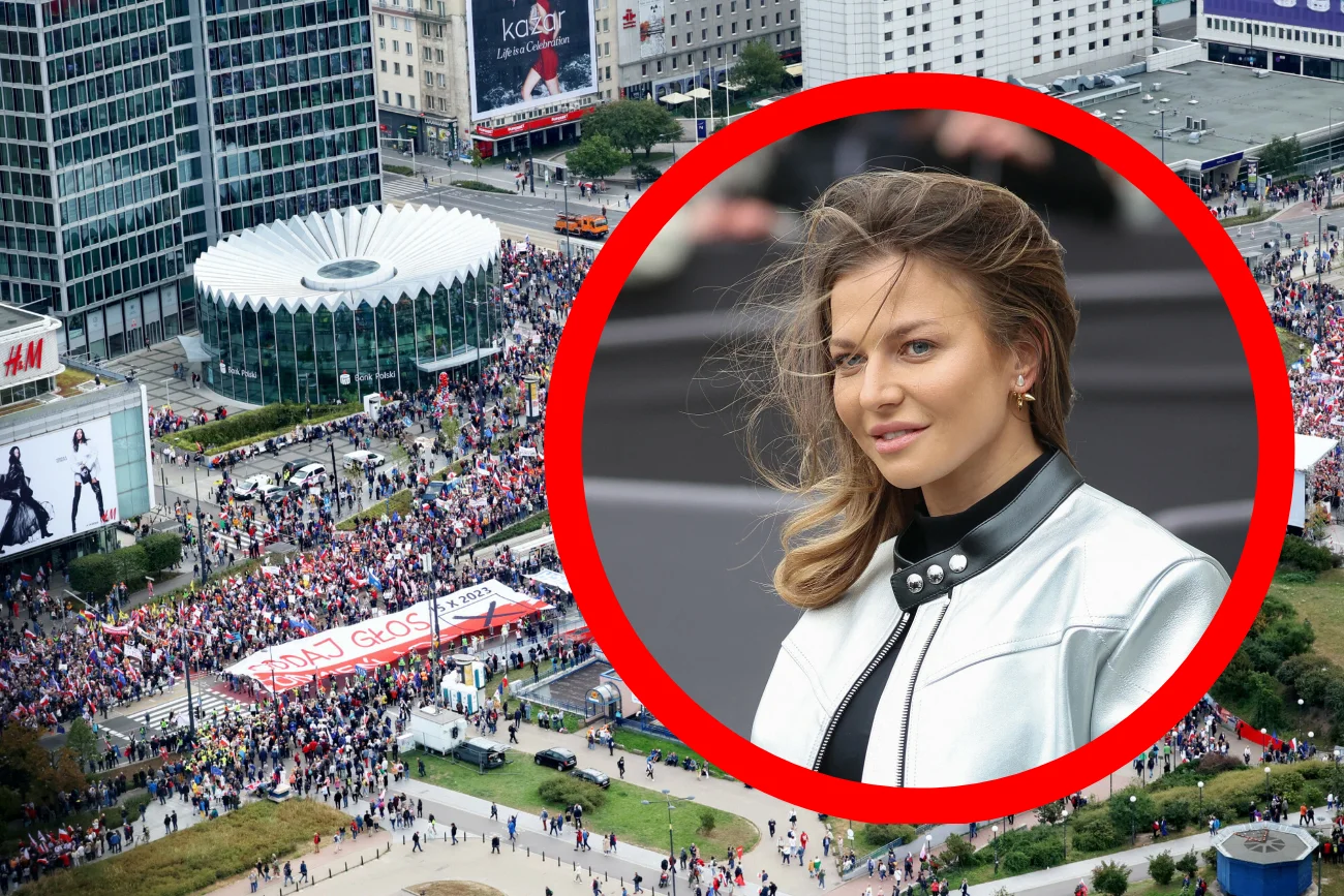 Anna Lewandowska nie mogła pojawić się na niedzielnym marszu, ale skomentowała go w sieci.