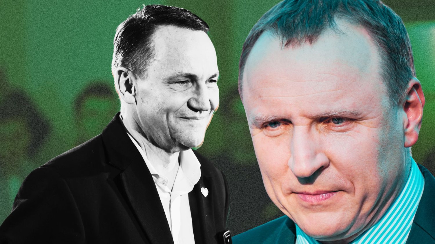 Jacek Kurski kontra Radosław Sikorski Radosław Sikorski i Jacek Kurski