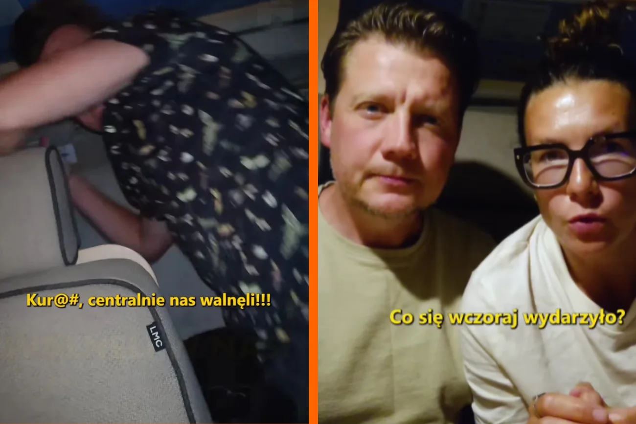 Jakub Tolak i Zofia Samsel na Fuertaventurze Jakub Tolak i Zofia Samsel