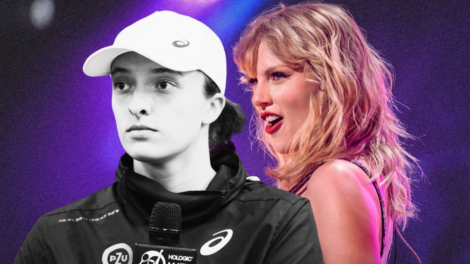 Iga Świątek o Taylor Swift Iga Świątek i Taylor Swift