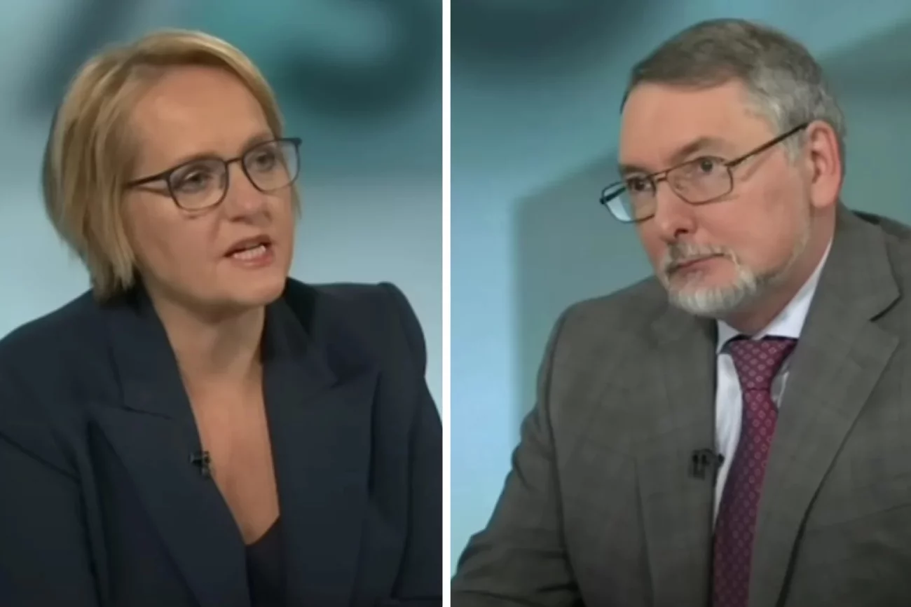 Sarah Ferguson i Aleksiej Pawłowski.