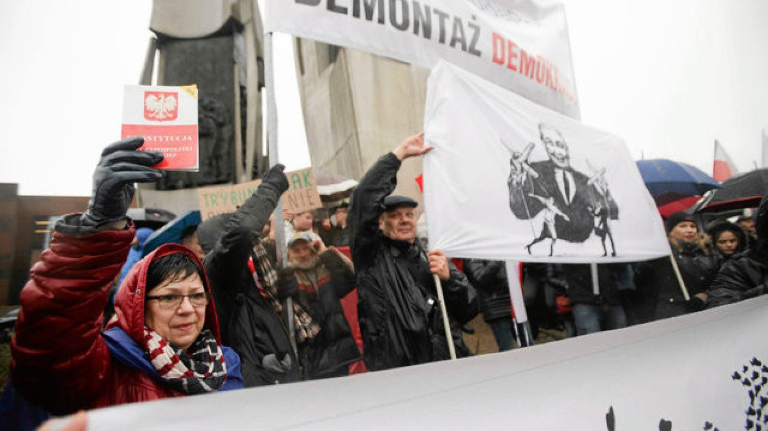 Jedna z demonstracji KOD w Gdańsku
