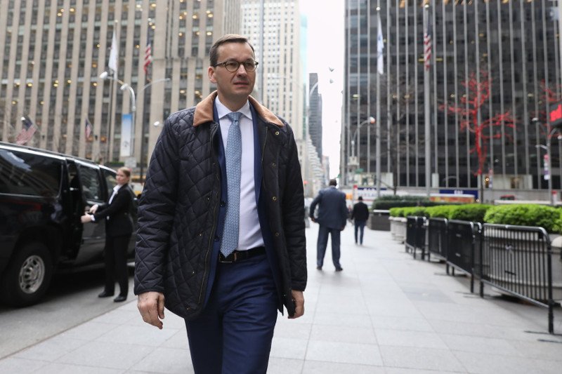 Wizyta premiera w USA chyba nie do końca poszła jego myśli.