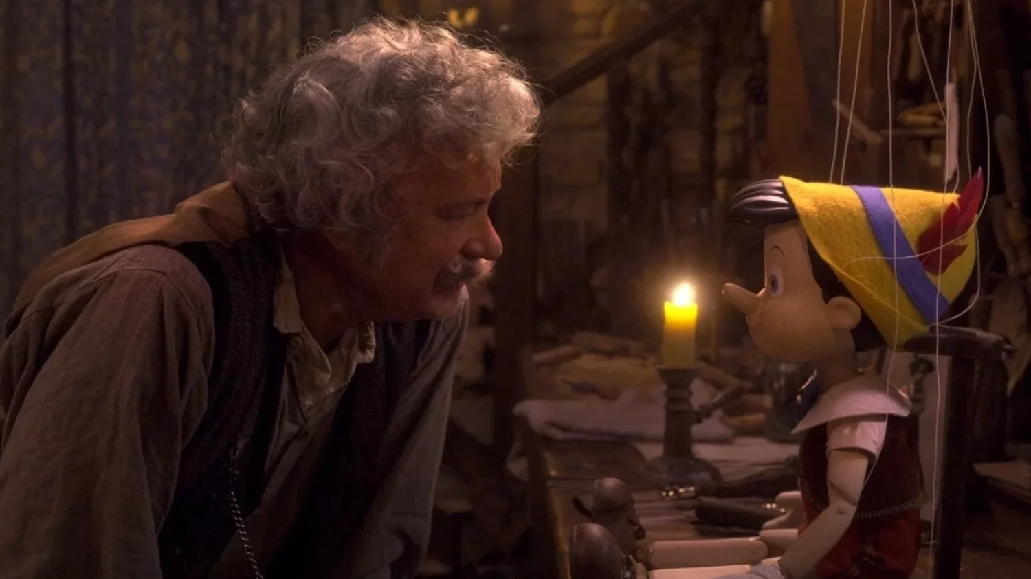 Pinokio (2022) Disneya z Tomem Hanksem Tom Hanks jako Geppetto w nowym "Pinokiu" Disneya