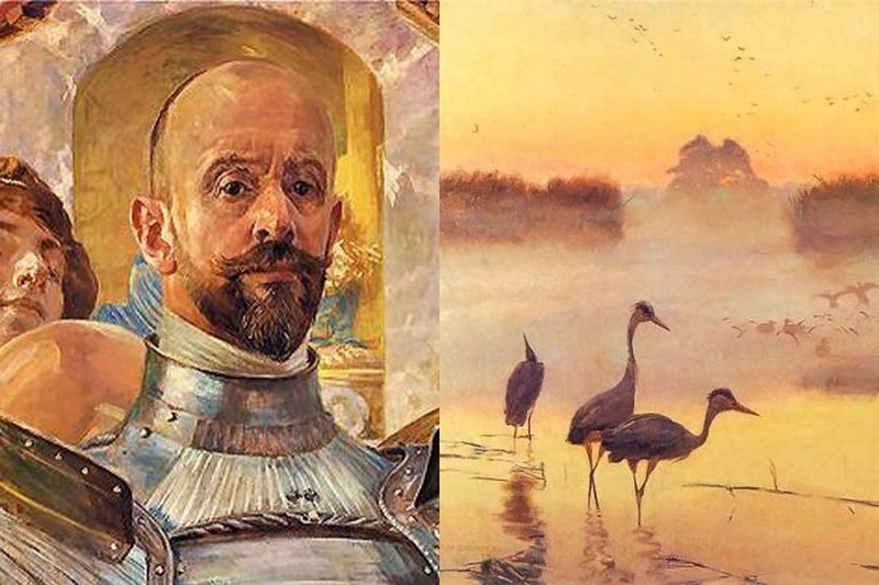 Na aukcję w Warszawie trafiły wyjątkowe arcydzieła Jacka Malczewskiego i Józefa Chełmońskiego.