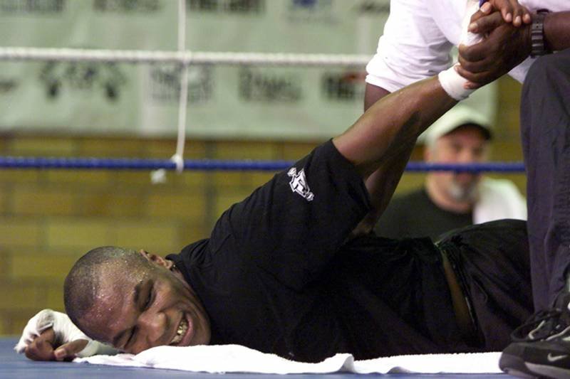 Najniżej Mike Tyson wylądował chyba podczas swojego pobytu w więzieniu...