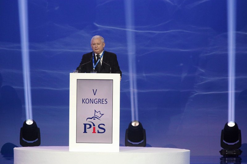 Jarosław Kaczyński został dziś ponownie wybrany na przewodniczącego PiS.