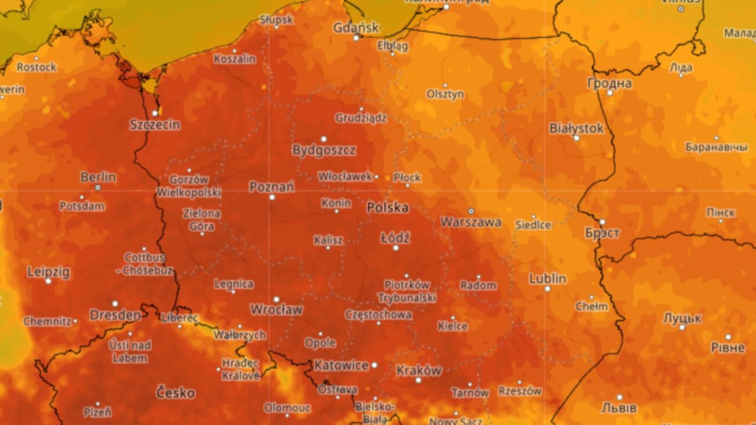 Nad Polskę nadciągają upały i burze