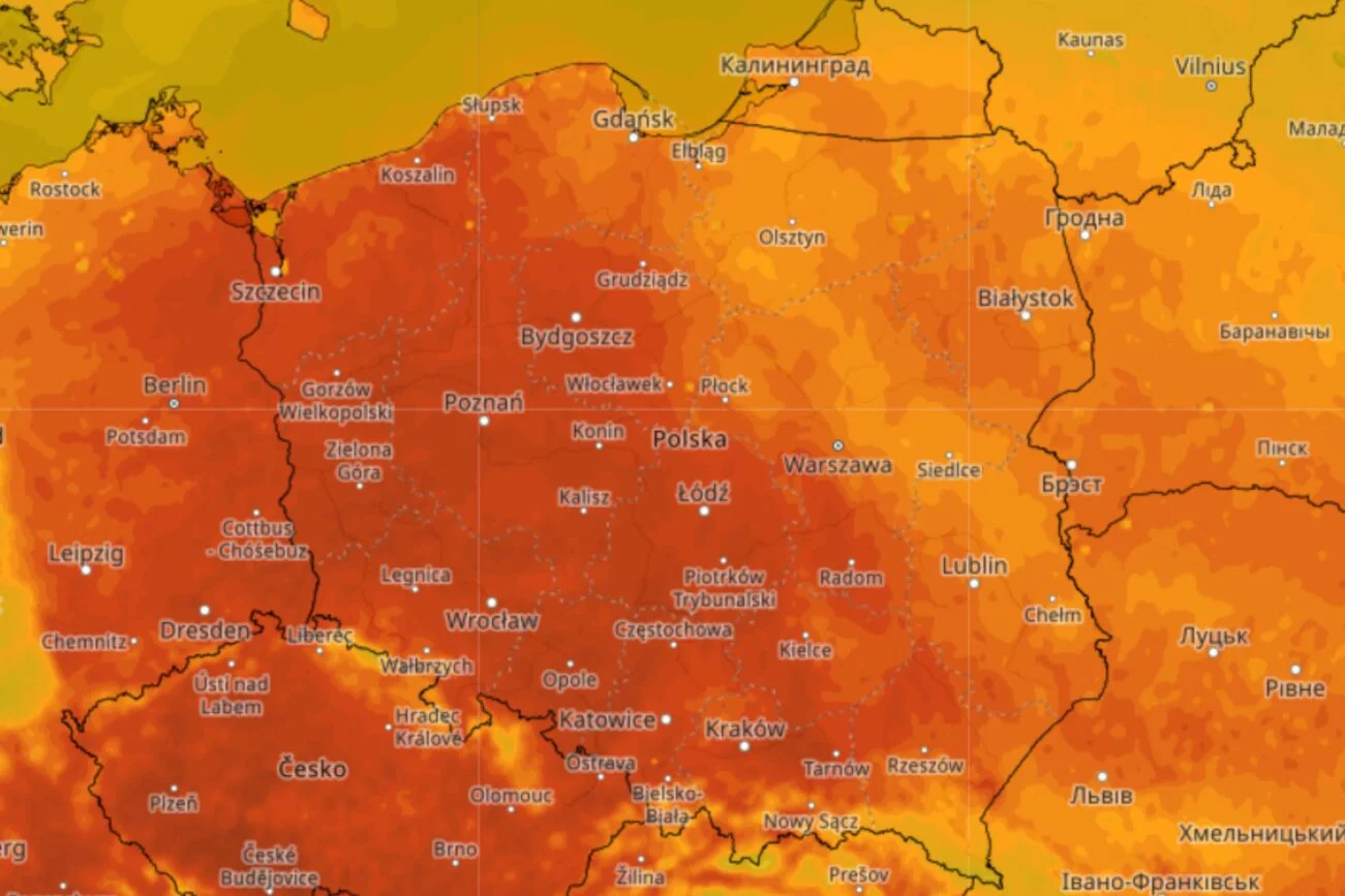 Nad Polskę nadciągają upały i burze