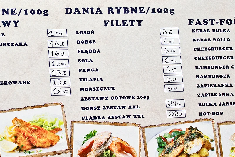 W tej puckiej smażalni oferta "świeżej ryby" nie różni się za bardzo od tego, co leży w lodówkach dyskontów...