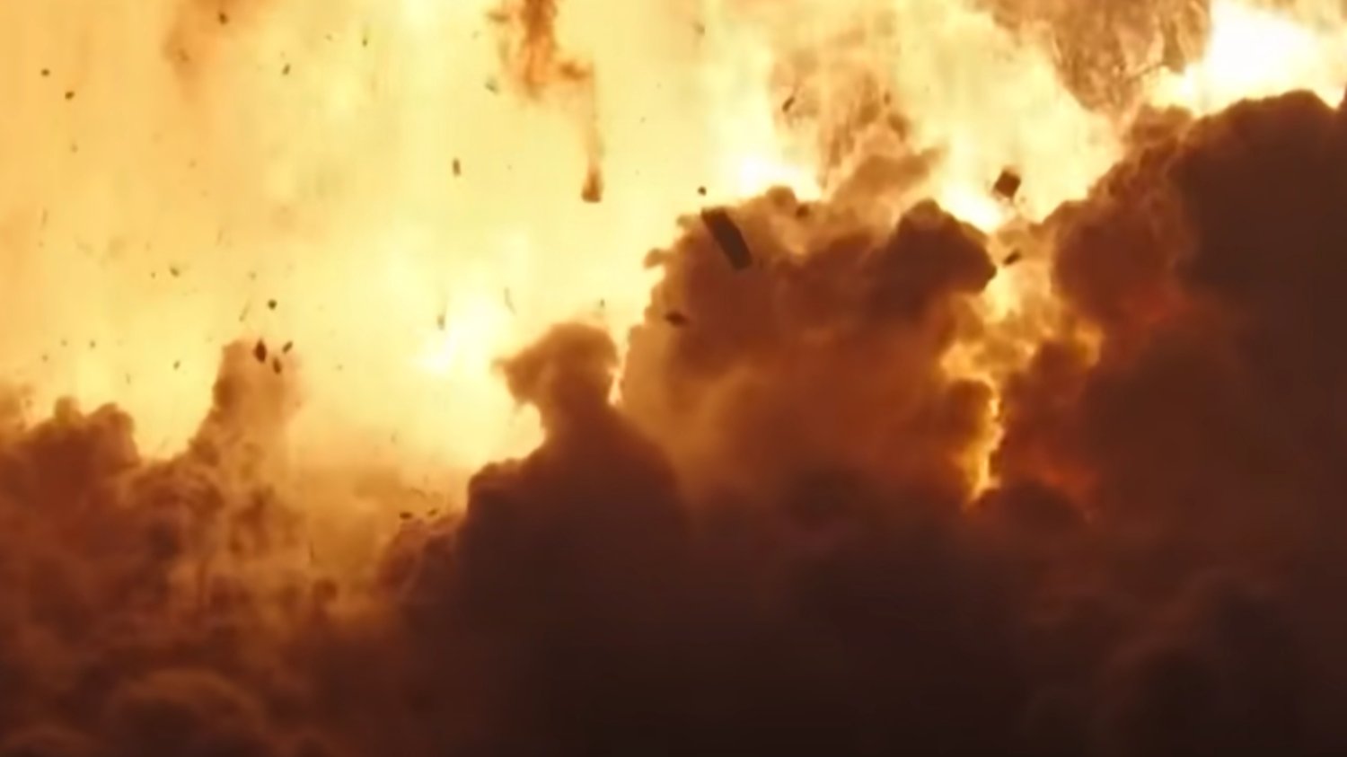 Katastrofa w bazie SpaceX Rakieta Muska po wybuchu