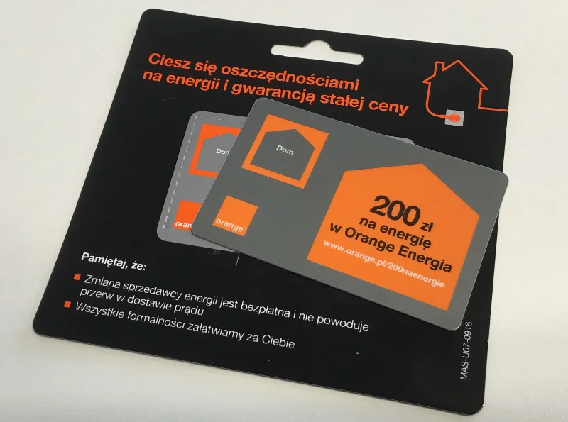 200 zł na rachunki za prąd, gwarancja 4-letniej niezmiennej ceny za energię i brak uciążliwych dla klienta formalności – tak skonstruowaną ofertą Orange Energia chce przekonać do siebie tych, którzy myślą nad zmianą dostawcy elektryczności