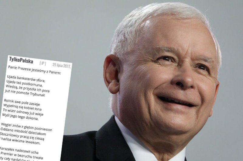 Poezja, jakiej nie znacie. "On, Prezes Duchem natchniony – Polska od Krymu do Gdyni!".