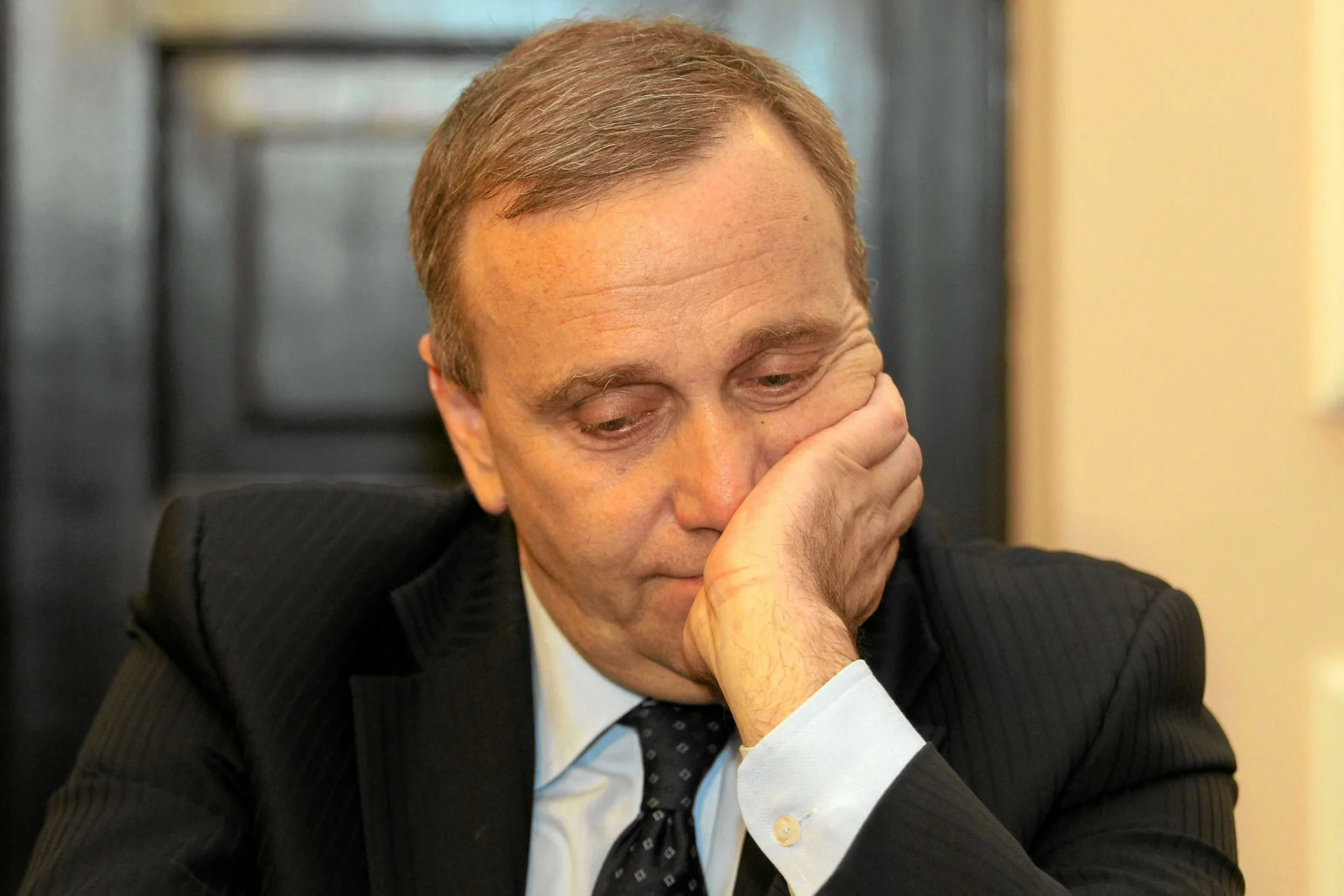 Grzegorz Schetyna po feralnym lunchu trafił do szpitala
