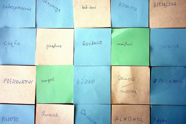 Skojarzenia do słowa "seksualność".