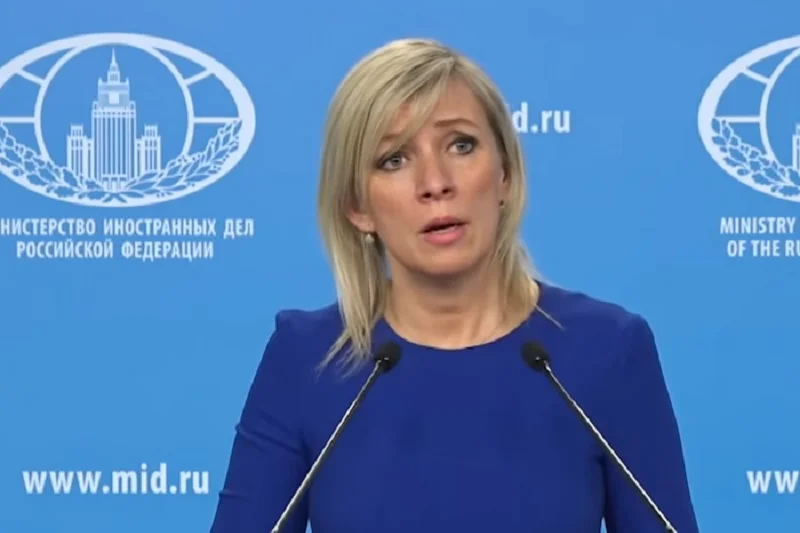 Maria Zacharowa stwierdziła, że Polska próbuje "odwrócić sytuację".