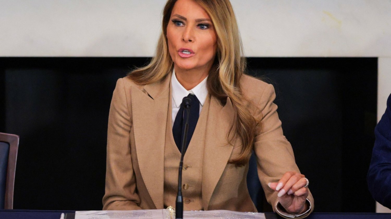 Melania Trump zabrała głos w ważniej sprawie. To jej pierwsza wypowiedź od zaprzysiężenia Trumpa.