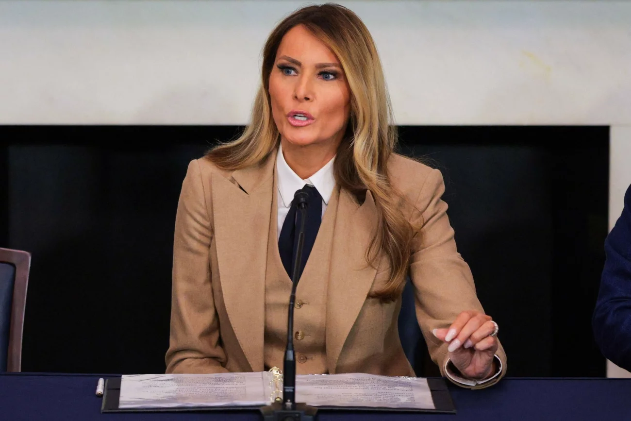 Melania Trump zabrała głos w ważniej sprawie. To jej pierwsza wypowiedź od zaprzysiężenia Trumpa.