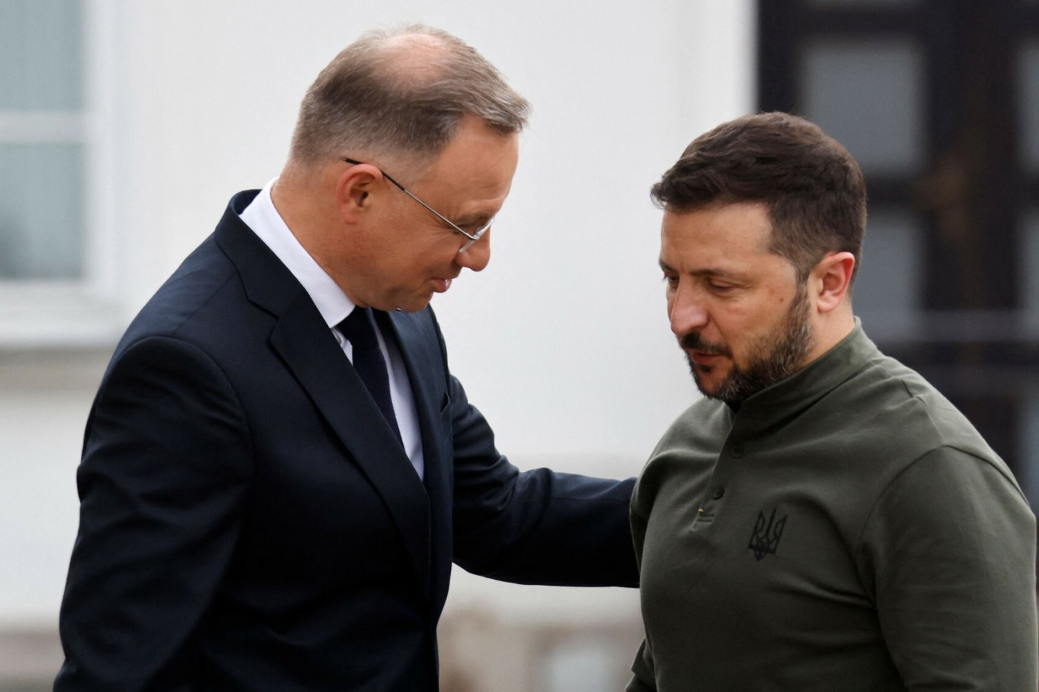 Duda rozmawiał z Zełenskim. Tak broni szokującej polityki USA ws. Ukrainy