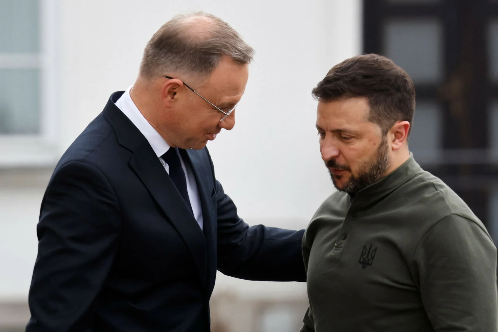 Duda rozmawiał z Zełenskim. Tak broni szokującej polityki USA ws. Ukrainy