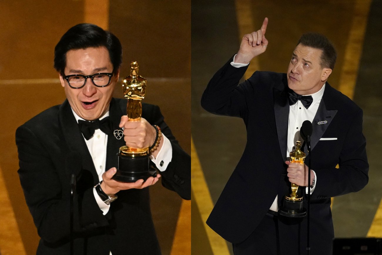 7 najlepszych momentów z 95. ceremonii rozdania Oscarów. M.in. wygrana Ke Huy Quana i Brendana Frasera.