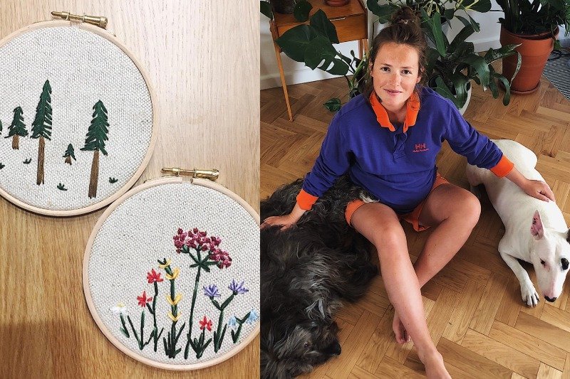 Olga Frycz zdradziła, że jej pasją jest haft. Fani zachwycili się jej rękodziełem