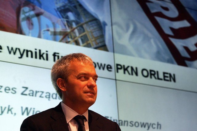 Jackowi Krawcowi przypadła trudna rola człowieka, który musiał ogłosić kres fatalnej inwestycji Orlenu.